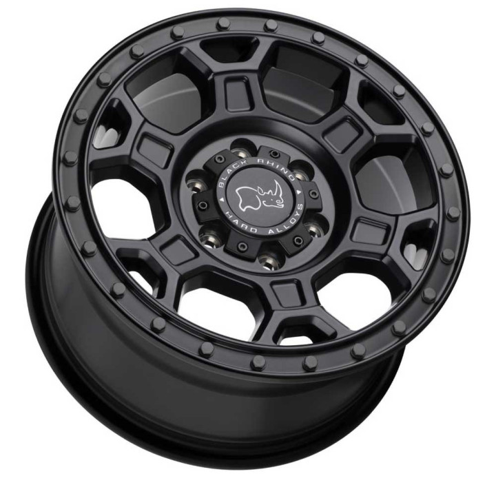 Alloy Wheel, Black Rhino MIDHILL, 18x8.0, ET 48, 6x130, 84.1, Black - EDK.ro