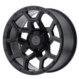 Alloy Wheel, Black Rhino OVERLAND, 17x8.0, ET 52, 6x130, 84.1, Black - EDK.ro