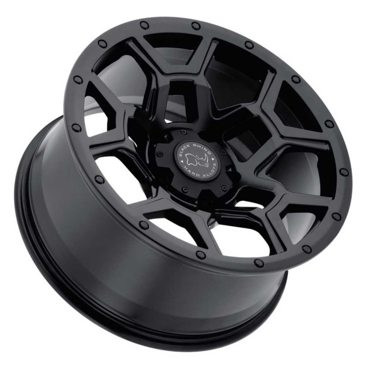 Alloy Wheel, Black Rhino OVERLAND, 17x8.0, ET 52, 6x130, 84.1, Black - EDK.ro