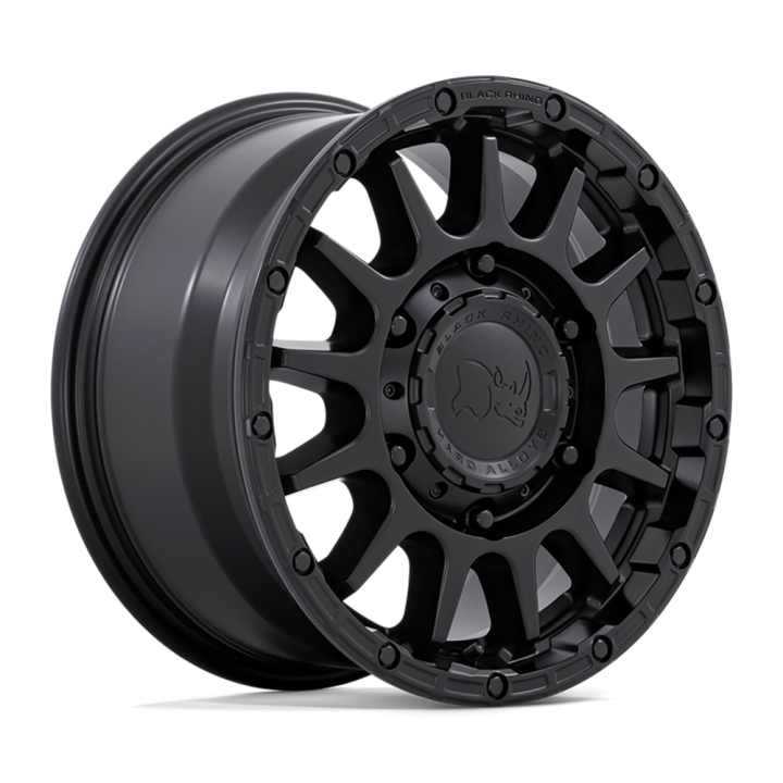 Jantă de Aluminiu, Black Rhino SEQUOIA, 16x8.0, ET 38, 6x130, 84.1, Negru - EDK.ro