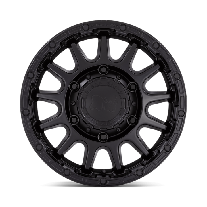 Alloy Wheel, Black Rhino SEQUOIA, 16x8.0, ET 38, 6x130, 84.1, Black - EDK.ro
