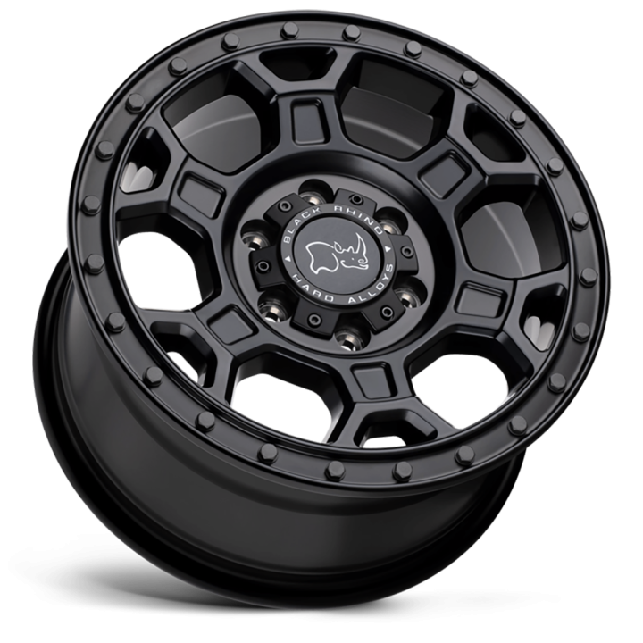 Alloy Wheel, Black Rhino MIDHILL, 17x8.0, ET 45, 6x130, 84.1, Black - EDK.ro
