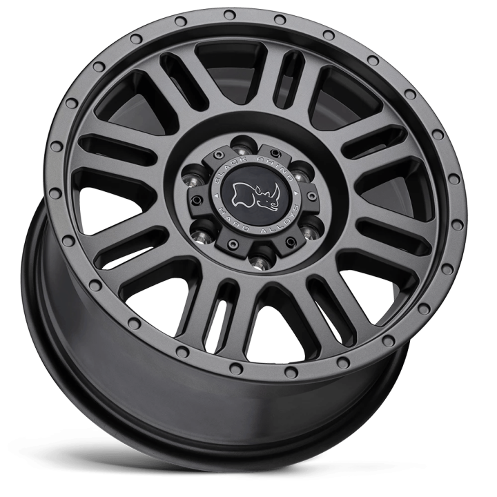 Alloy Wheel, Black Rhino YELLOWSTONE, 16x8.0, ET 38, 6x130, 84.1, Gunmetal - EDK.ro