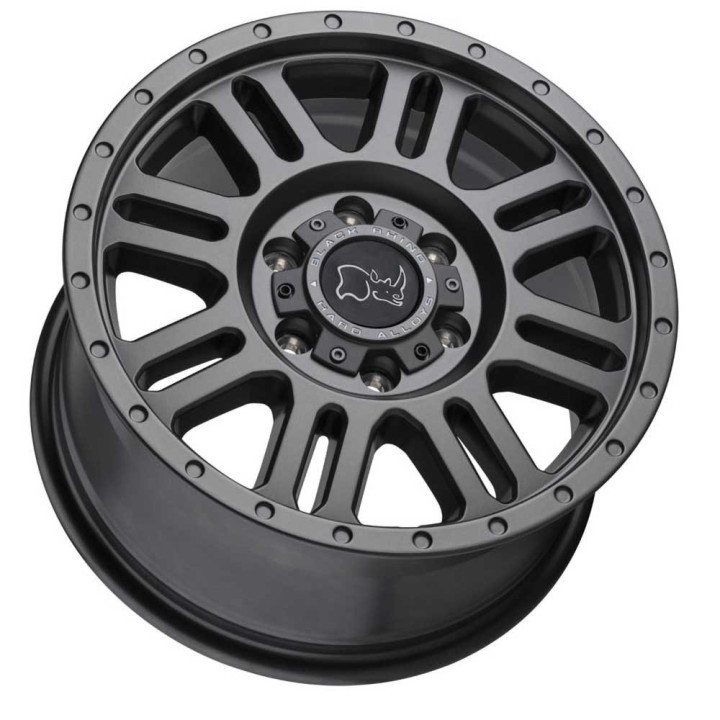 Alloy Wheel, Black Rhino YELLOWSTONE, 17x8.0, ET 45, 6x130, 84.1, Gunmetal - EDK.ro