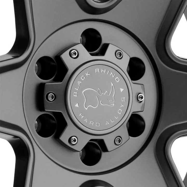 Jantă de Aluminiu, Black Rhino YORK, 17x8.0, ET 52, 6x130, 84.1, Gri Metalizat - EDK.ro
