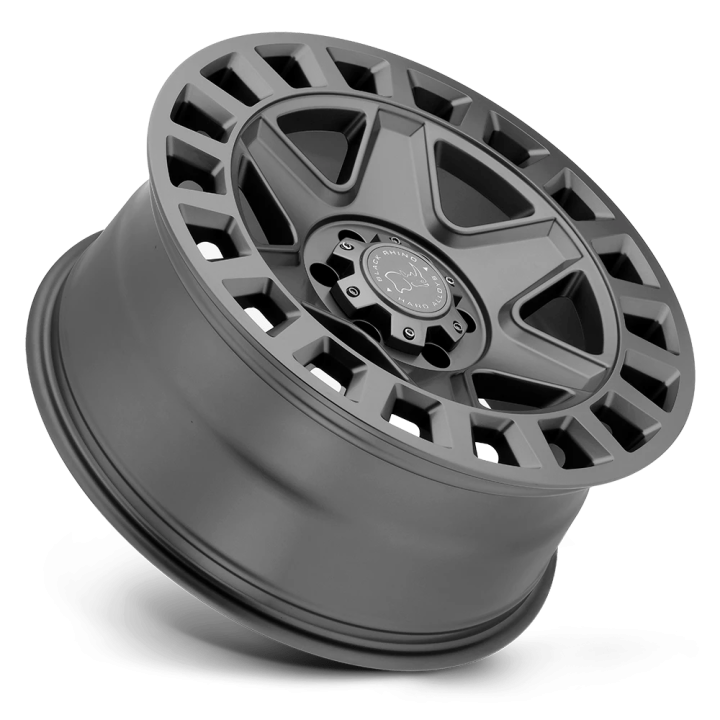 Jantă de Aluminiu, Black Rhino YORK, 17x8.0, ET 38, 6x130, 84.1, Gri Metalizat - EDK.ro