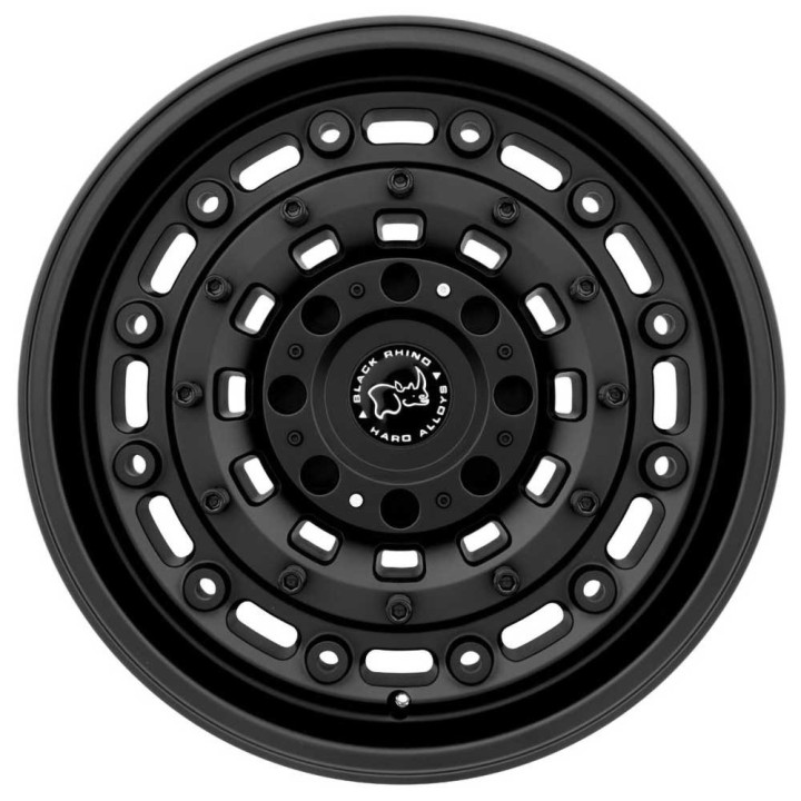 Alloy Wheel, Black Rhino ARSENAL, 16x8.0, ET 38, 6x130, 84.1, Black - EDK.ro