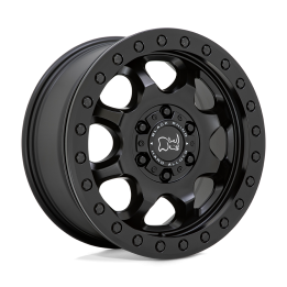 Jantă de Aluminiu, Black Rhino VENTURE Beadlock, 17x8.0, ET 38, 6x130, 84.1, Negru - EDK.ro