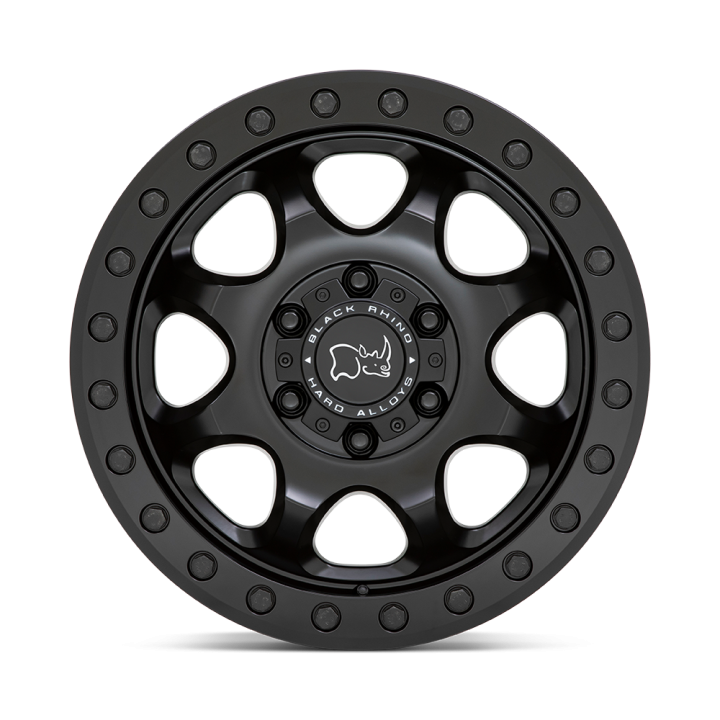 Jantă de Aluminiu, Black Rhino VENTURE Beadlock, 17x8.0, ET 38, 6x130, 84.1, Negru - EDK.ro
