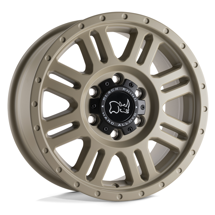Alloy Wheel, Black Rhino YELLOWSTONE, 16x8.0, ET 38, 6x130, 84.1, Sand - EDK.ro