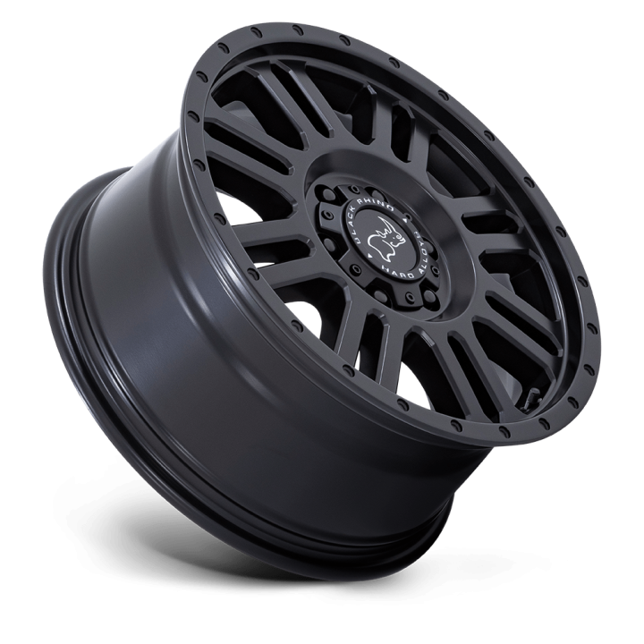 Alloy Wheel, Black Rhino YELLOWSTONE, 18x8.0, ET 48, 6x130, 84.1, Black - EDK.ro