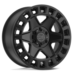 Alloy Wheel, Black Rhino YORK, 17x8.0, ET 38, 6x130, 84.1, Black - EDK.ro