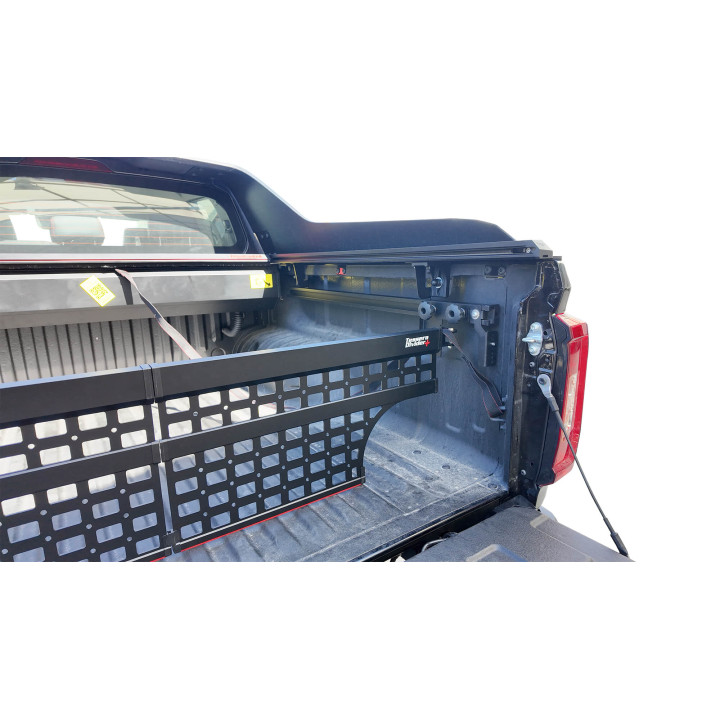 Manual Roll Top Tonneau Bed Cover, Tessera 4x4 SE, Maxus T90 EV with OEM Rollbar 2021 - Present - EDK.ro