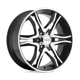 Alloy Wheel, American Racing AR893 MAINLINE, 20x8.5, ET 35, 6x135, 87.1, Black - EDK.ro