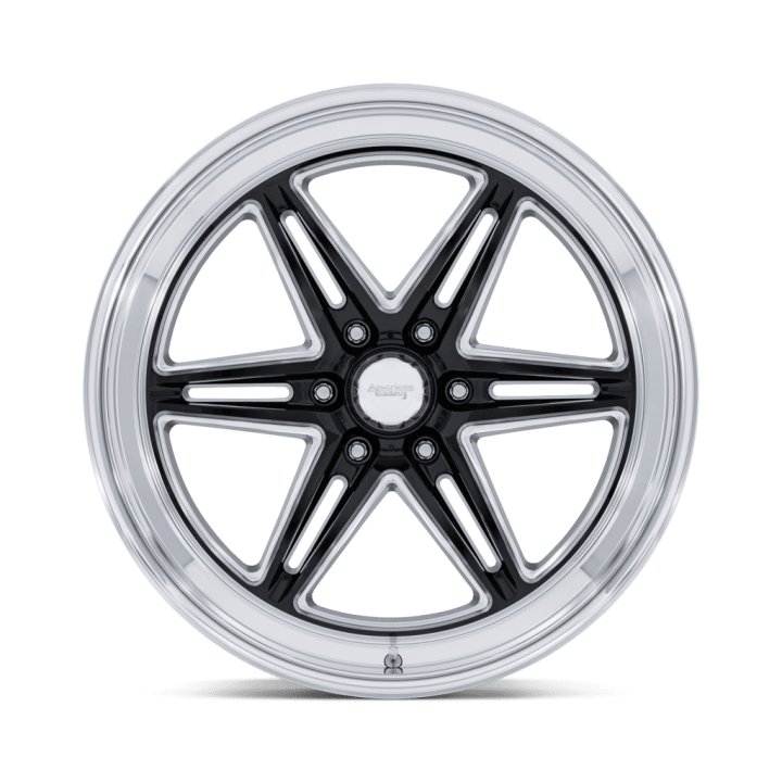 Alloy Wheel, American Racing AR953 GROOVE 6 DRAG, 17x10.0, ET 38, 6x135, 87.1, Black - EDK.ro
