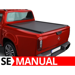 Manual Roll Top Tonneau Bed Cover, Tessera 4x4 SE, Mercedes-Benz X-Class 2017 - 2020 - EDK.ro