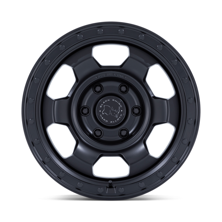 Alloy Wheel, Black Rhino BR029 TROOPER, 17x8.5, ET 0, 6x135, 87.1, Black - EDK.ro