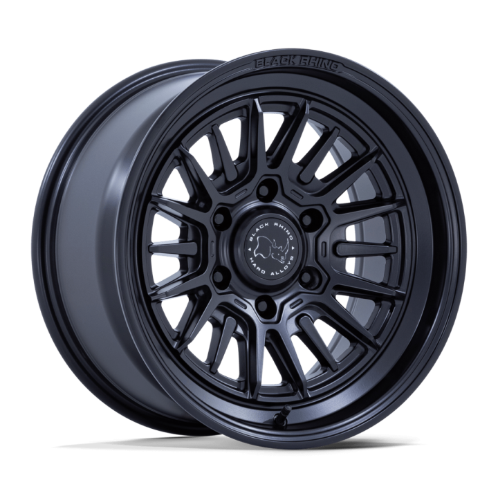 Alloy Wheel, Black Rhino BR030 TALEO, 18x9.0, ET 12, 6x135, 87.1, Black - EDK.ro