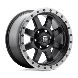 Alloy Wheel, FUEL D551 TROPHY, 17x8.5, ET 6, 6x135, 87.1, Black - EDK.ro