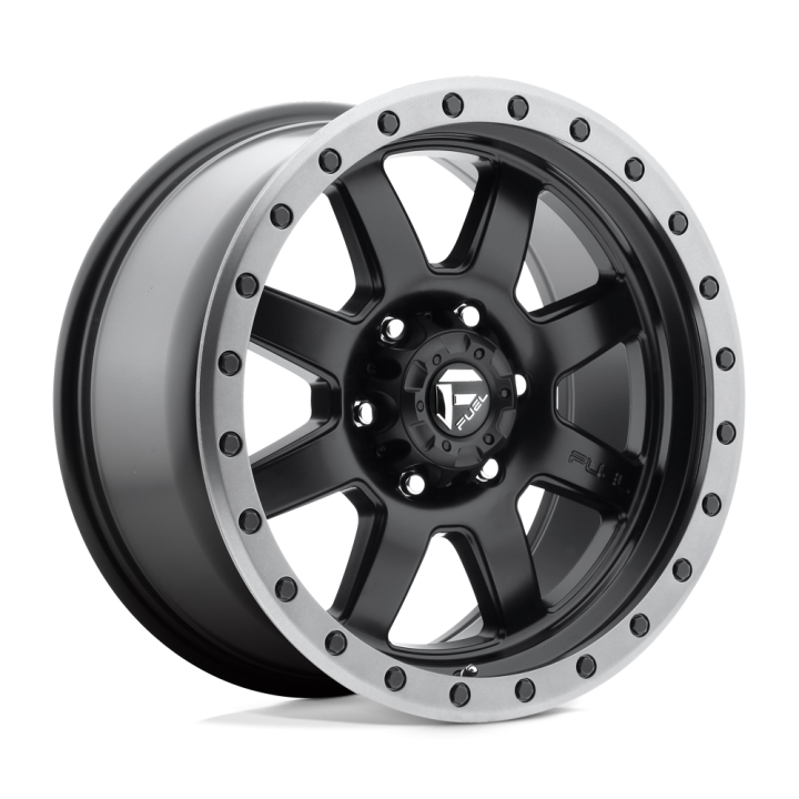 Alloy Wheel, FUEL D551 TROPHY, 17x8.5, ET 6, 6x135, 87.1, Black - EDK.ro