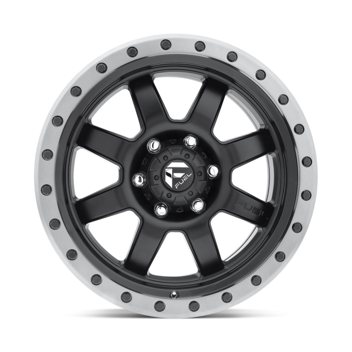 Jantă de Aluminiu, FUEL D551 TROPHY, 17x8.5, ET 6, 6x135, 87.1, Negru - EDK.ro