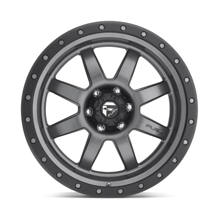 Jantă de Aluminiu, FUEL D552 TROPHY, 20x9.0, ET 1, 6x135, 87.1, Negru - EDK.ro