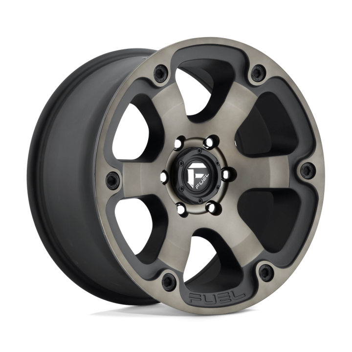 Alloy Wheel, FUEL D564 BEAST, 20x9.0, ET 20, 6x135, 87.1, Black - EDK.ro
