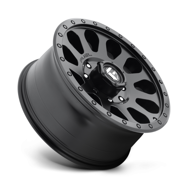 Alloy Wheel, FUEL D579 VECTOR, 18x9.0, ET 1, 6x135, 87.1, Black - EDK.ro
