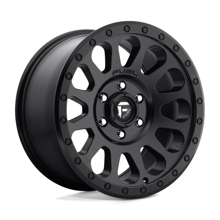 Alloy Wheel, FUEL D579 VECTOR, 20x9.0, ET 20, 6x135, 87.1, Black - EDK.ro