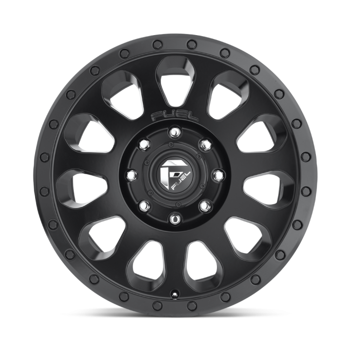 Alloy Wheel, FUEL D579 VECTOR, 20x9.0, ET 1, 6x135, 87.1, Black - EDK.ro