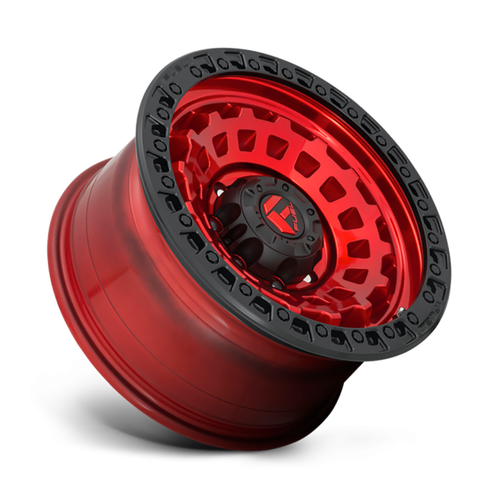 Jantă de Aluminiu, FUEL D632 ZEPHYR, 18x9.0, ET 1, 6x135, 87.1, Negru - EDK.ro