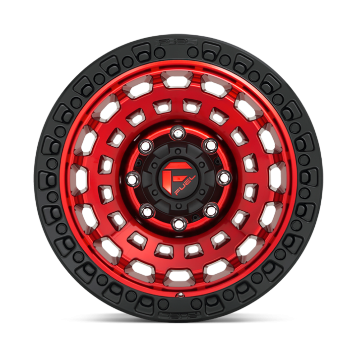 Jantă de Aluminiu, FUEL D632 ZEPHYR, 18x9.0, ET 1, 6x135, 87.1, Negru - EDK.ro
