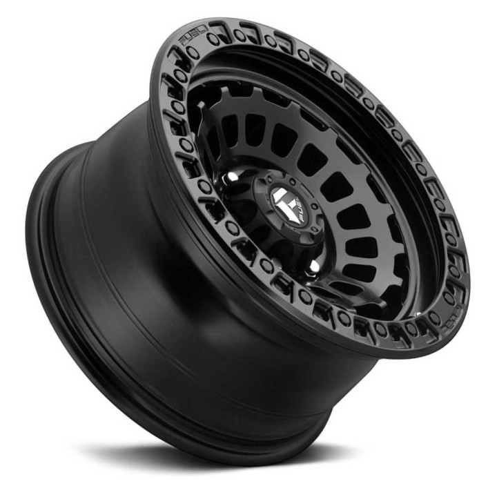 Jantă de Aluminiu, FUEL D633 ZEPHYR, 18x9.0, ET -12, 6x135, 87.1, Negru - EDK.ro