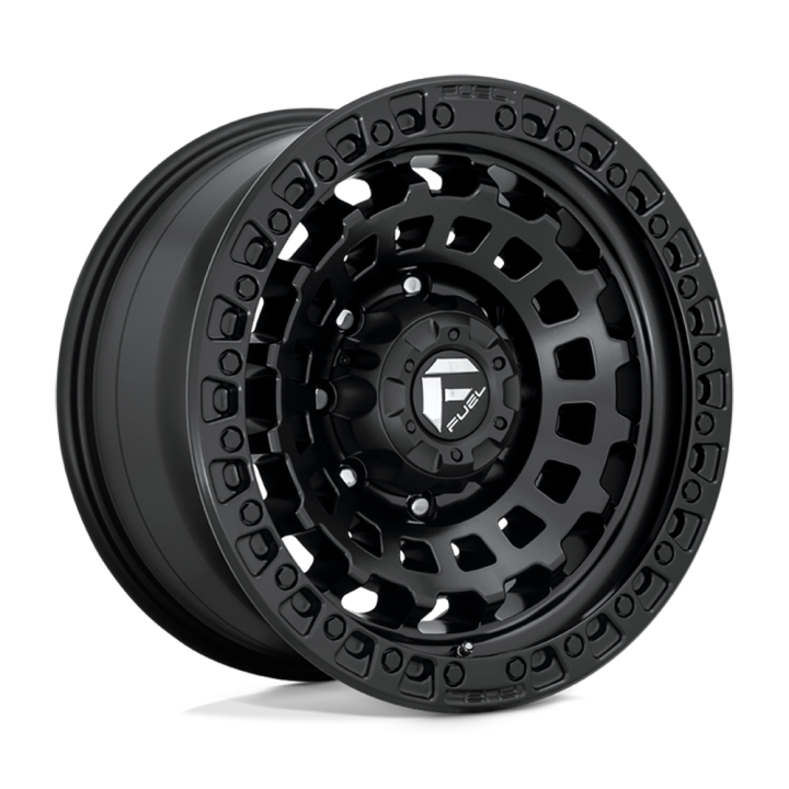 Jantă de Aluminiu, FUEL D633 ZEPHYR, 20x9.0, ET 20, 6x135, 87.1, Negru - EDK.ro
