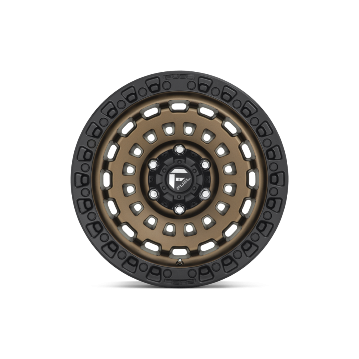 Jantă de Aluminiu, FUEL D634 ZEPHYR, 20x9.0, ET 1, 6x135, 87.1, Negru - EDK.ro