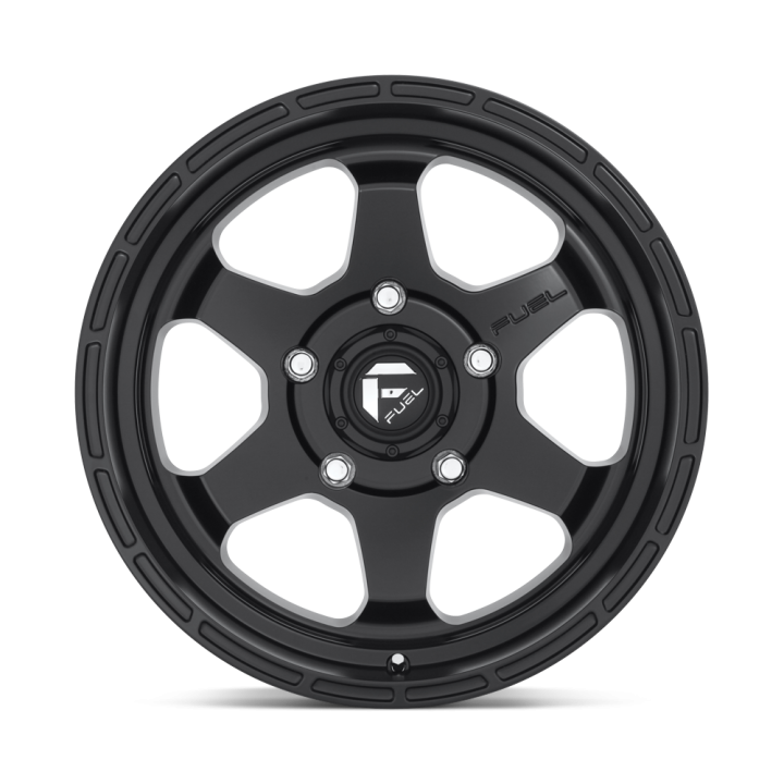 Jantă de Aluminiu, FUEL D664 SHOK, 17x9.0, ET 1, 6x135, 87.1, Negru - EDK.ro