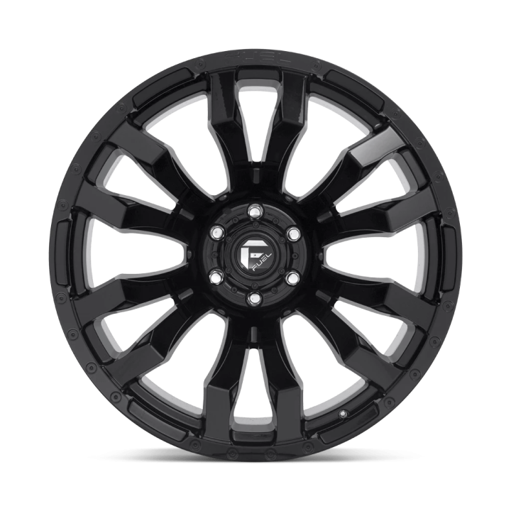 Jantă de Aluminiu, FUEL D675 BLITZ, 22x10.0, ET -18, 6x135, 87.1, Negru - EDK.ro