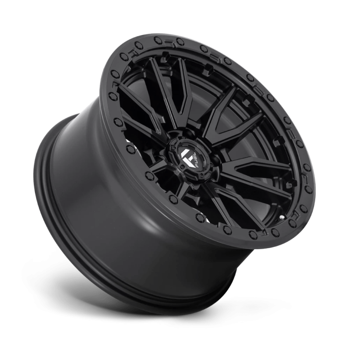 Alloy Wheel, FUEL D679 REBEL, 17x9.0, ET 1, 6x135, 87.1, Black - EDK.ro