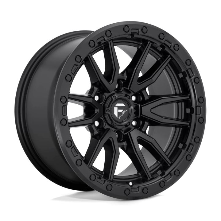 Alloy Wheel, FUEL D679 REBEL, 20x9.0, ET 20, 6x135, 87.1, Black - EDK.ro