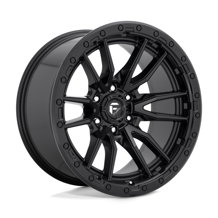 Alloy Wheel, FUEL D679 REBEL, 20x10.0, ET -18, 6x135, 87.1, Black - EDK.ro