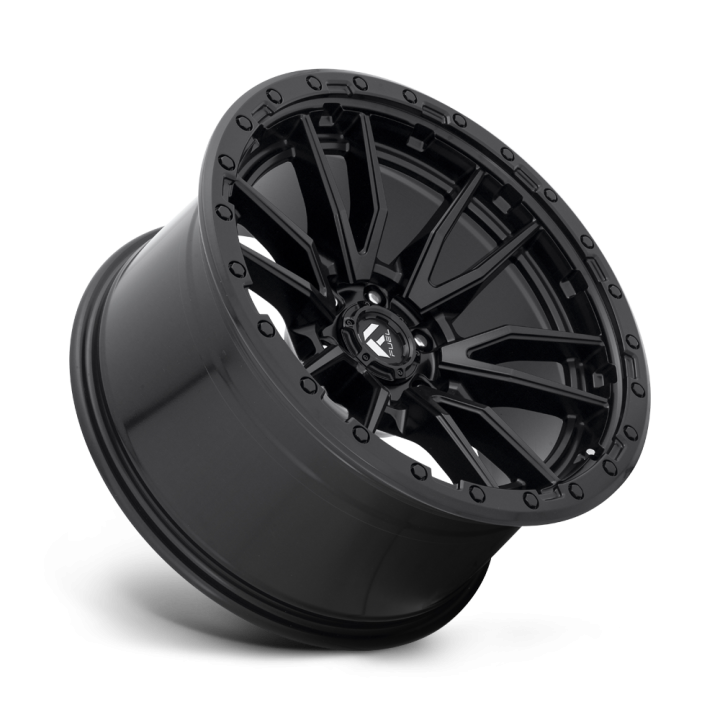 Jantă de Aluminiu, FUEL D679 REBEL, 20x10.0, ET -18, 6x135, 87.1, Negru - EDK.ro