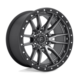 Jantă de Aluminiu, FUEL D680 REBEL, 20x10.0, ET -18, 6x135, 87.1, Negru - EDK.ro
