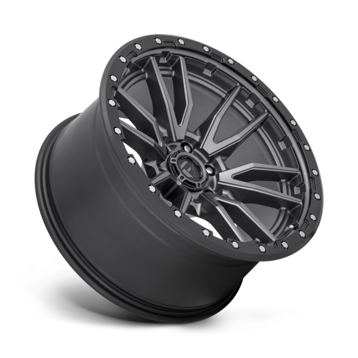Jantă de Aluminiu, FUEL D680 REBEL, 20x10.0, ET -18, 6x135, 87.1, Negru - EDK.ro