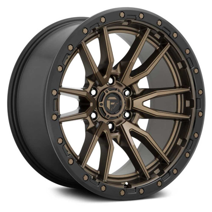 Alloy Wheel, FUEL D681 REBEL 6, 20x10.0, ET -18, 6x135, 87.1, Black - EDK.ro