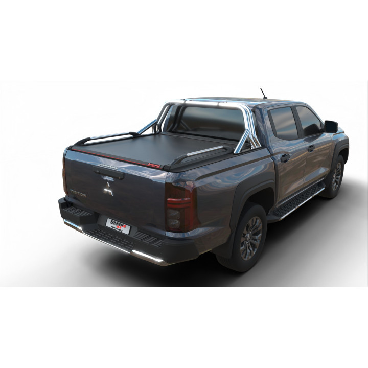 Manual Roll Top Tonneau Bed Cover, Tessera 4x4 SE, Mitsubishi L200 Double Cab 2024 - Present - EDK.ro