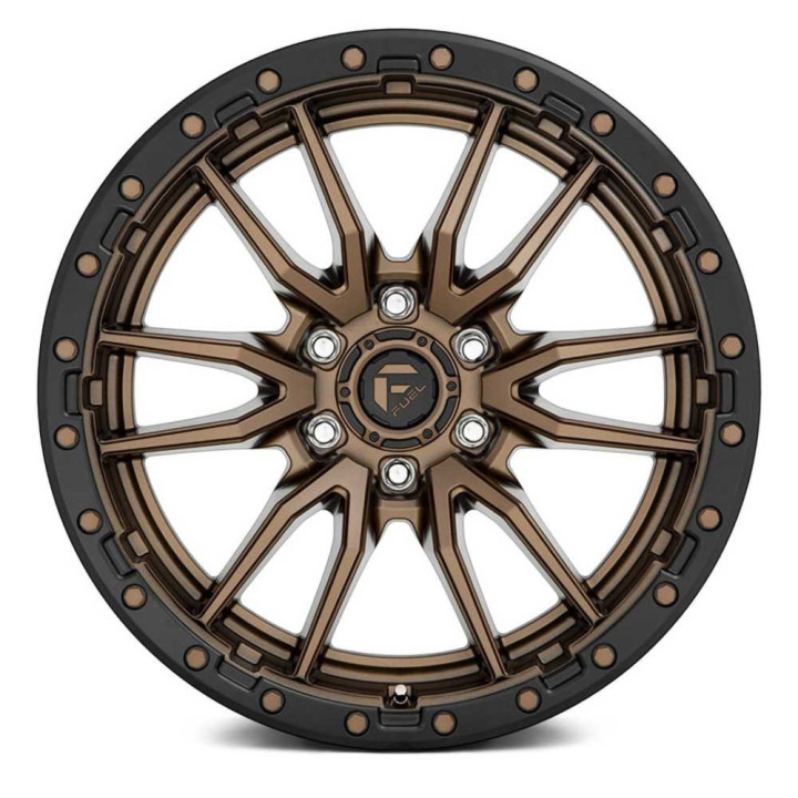 Jantă de Aluminiu, FUEL D681 REBEL 6, 20x10.0, ET -18, 6x135, 87.1, Negru - EDK.ro