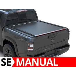 Manual Roll Top Tonneau Bed Cover, Tessera 4x4 SE, Nissan Frontier Bed Length 5.0 Feet 2022 - Present - EDK.ro