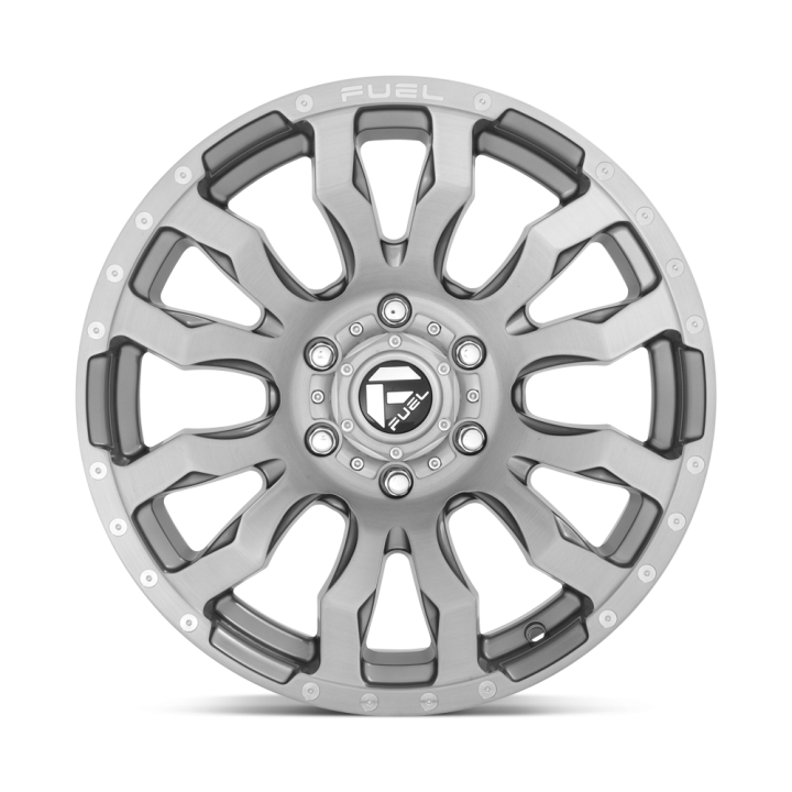Alloy Wheel, FUEL D693 BLITZ, 20x9.0, ET 20, 6x135, 87.1, Platinum - EDK.ro