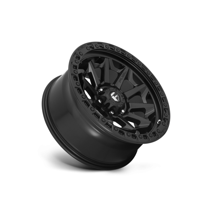 Alloy Wheel, FUEL D694 COVERT, 18x9.0, ET 1, 6x135, 87.1, Black - EDK.ro