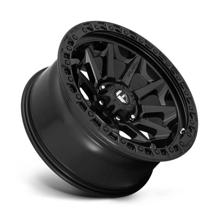 Alloy Wheel, FUEL D694 COVERT, 20x9.0, ET 1, 6x135, 87.1, Black - EDK.ro